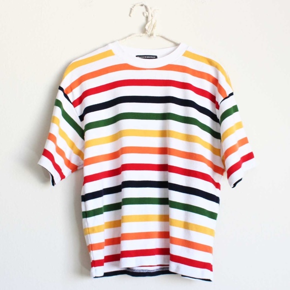 Brandy Melville Tops - NWT Brandy Melville Rainbow Tee Top
